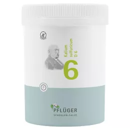 BIOCHEMIE Pflüger 6 Kalium sulfuricum D 6 tabletter, 1000 stk
