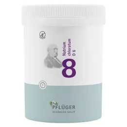 BIOCHEMIE Pflüger 8 Natrium chloratum D 6 tabletter, 1000 stk