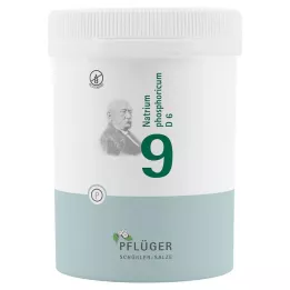 BIOCHEMIE Pflüger 9 Natrium phosphoricum D 6 tabletter, 1000 stk
