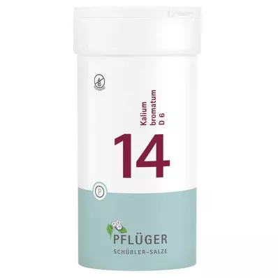 Biochemistry Pflueger 14 kaliumbromat.D 6 tabletter, 400 stk