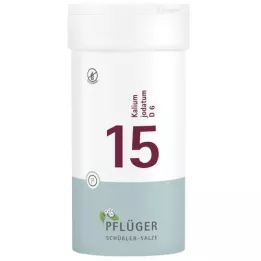 BIOCHEMIE Pflüger 15 Kalium iodatum D 6 Tabletter, 400 Kapsler