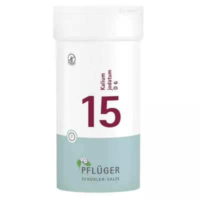 BIOCHEMIE Pflüger 15 Kalium iodatum D 6 Tabletter, 400 Kapsler