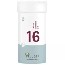 BIOCHEMIE Pflüger 16 Lithium chloratum D 6 tabletter, 400 stk