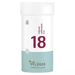 BIOCHEMIE Pflüger 18 Calcium sulphuratum D 6 tabletter, 400 stk