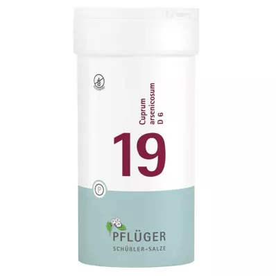 Biochemistry Pflueger 19 Cuprum arsenicosum D 6 tabletter, 400 stk