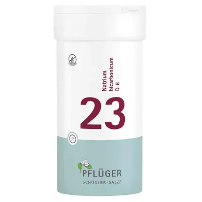 Biochemistry Pflueger 23 Natrum bicarbonicum D 6 tabletter, 400 stk