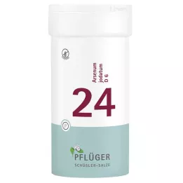 BIOCHEMIE Pflüger 24 Arsenum iodatum D 6 tabletter, 400 kapsler