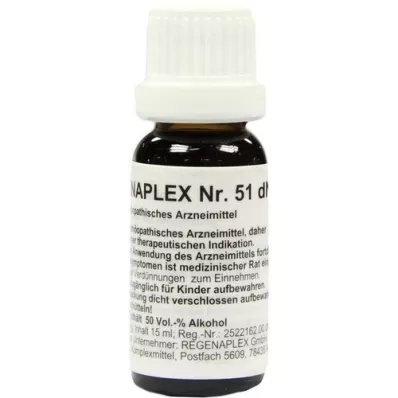 REGENAPLEX No.51 dN dråber, 15 ml