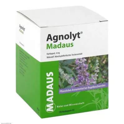 AGNOLYT MADAUS Hårde kapsler, 100 stk