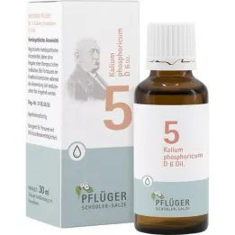 BIOCHEMIE Pflüger 5 Kalium phosphoricum D 6 dryp, 30 ml