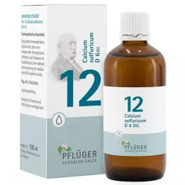 BIOCHEMIE Pflüger 12 Calcium sulphuricum D 6 dryp, 100 ml