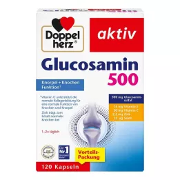 DOPPELHERZ Glucosamin 500 kapsler, 120 kapsler