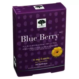 BLUE BERRY Tabletter, 60 stk