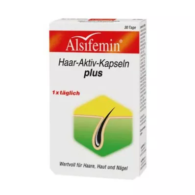 Alsifemin håraktive kapsler plus, 30 stk Alsifemin håraktive kapsler plus, 30 stk