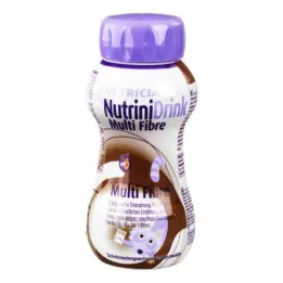Nutrinid drink Multi Fiber chokoladesmag, 200 ml