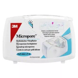 MICROPORE Fleecepatch 1,25 cmx5 m.Abr.1530NP-0SD, 1 stk