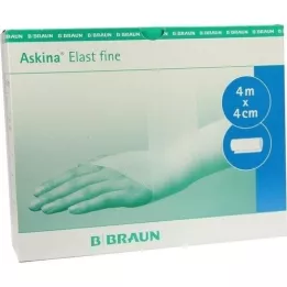 ASKINA Elast Fine bandage 4 cmx4 m løs, 20 stk