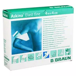 ASKINA Elast Fine bandage 4 cmx4 m løs, 20 stk