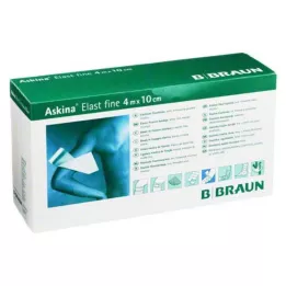 ASKINA Elast Fine bandage 10 cmx4 m løs, 50 stk