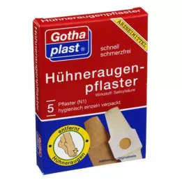 GOTHAPLAST Cornmed majsplaster 2x6 cm, 5 stk