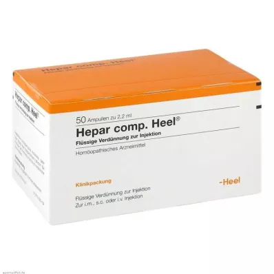 HEPAR COMP.Hælampuller, 50 stk