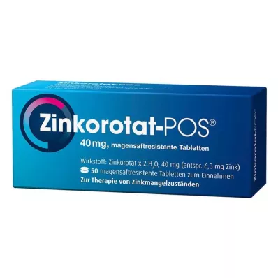 ZINKOROTAT POS enterotabletter, 50 stk