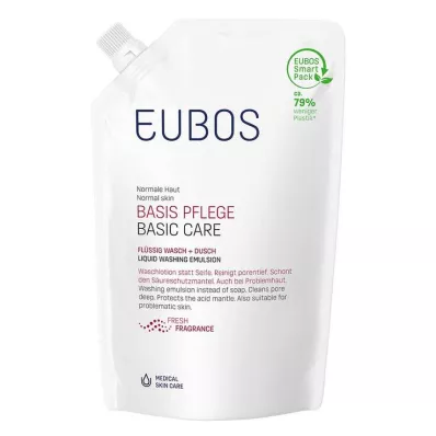 EUBOS FLÜSSIG rød med frisk duft refill, 400 ml EUBOS FLÜSSIG rød med frisk duft refill, 400 ml