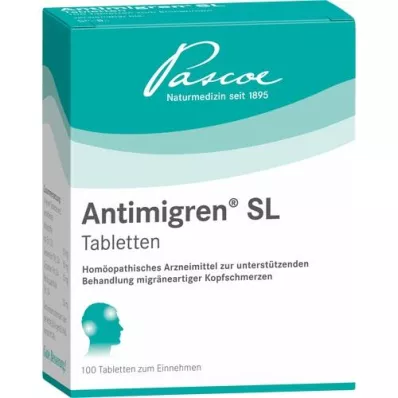 ANTIMIGREN SL Tabletter, 100 stk