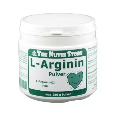 L-ARGININ HCL rent pulver, 250 g
