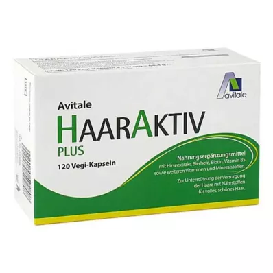HAARAKTIV Plus Vegi-kapsler, 120 kapsler