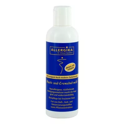 ALLERGIKA Mildt brusebad og cremebad, 200 ml