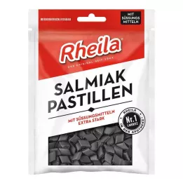 RHEILA Salmiak pastiller sukkerfri, 90 g