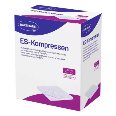 ES-KOMPRESSEN steril 5x5 cm 12x bulkpakke, 5X20 stk