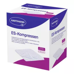 ES-KOMPRESSEN steril 7,5x7,5 cm 12x bulkpakke, 5X20 stk
