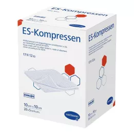 ES-KOMPRESSEN steril 10x10 cm 12x bulkpakke, 20X5 stk