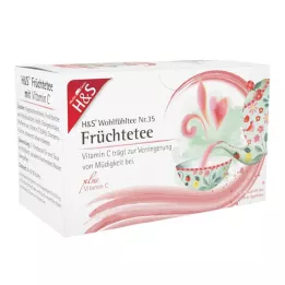 H&amp;S Frugt med C-vitamin filterpose, 20X2,7 g