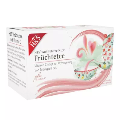 H&amp;S Frugt med C-vitamin filterpose, 20X2,7 g