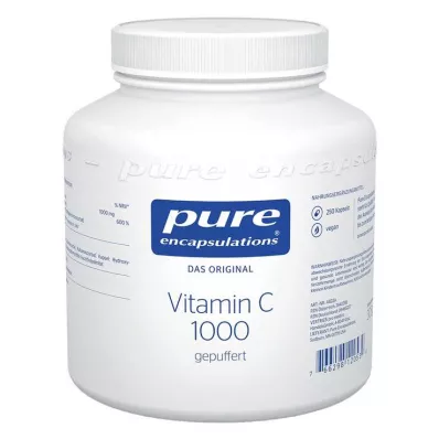 PURE ENCAPSULATIONS C-vitamin 1000 puffede kapsler, 250 stk
