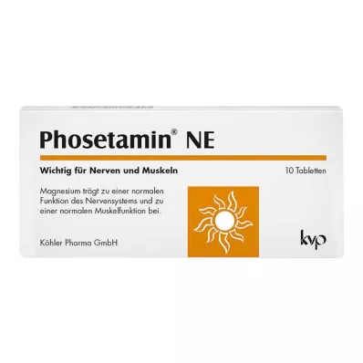 PHOSETAMIN NE Tabletter, 10 stk PHOSETAMIN NE Tabletter, 10 stk