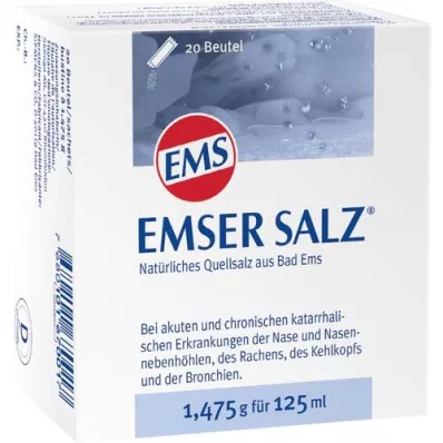 EMSER Salt 1,475 g pulver, 20 stk