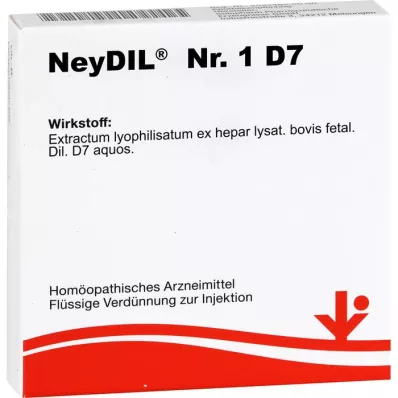 NEYDIL No.1 D 7 ampuller, 5X2 ml