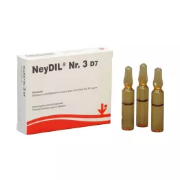 NEYDIL No.3 D 7 ampuller, 5X2 ml