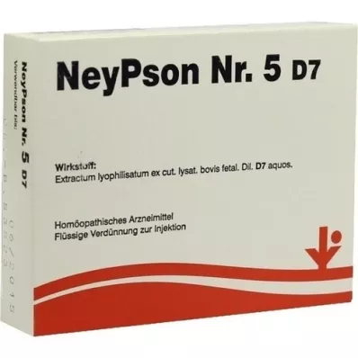 NEYPSON No.5 D 7 ampuller, 5X2 ml