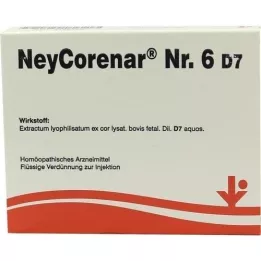 NEYCORENAR No.6 D 7 ampuller, 5X2 ml