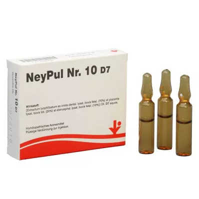 NEYPUL No.10 D 7 ampuller, 5X2 ml