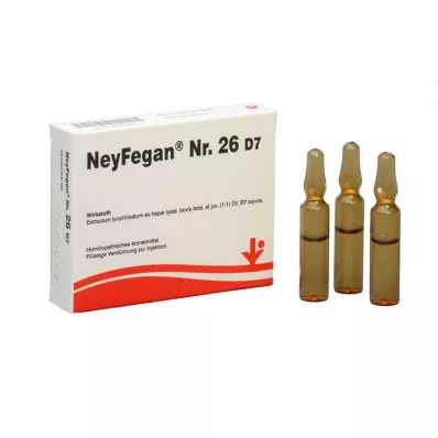 NEYFEGAN No.26 D 7 ampuller, 5X2 ml