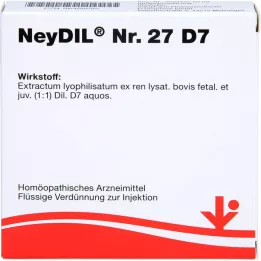 NEYDIL No.27 D 7 ampuller, 5X2 ml