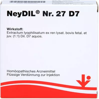 NEYDIL No.27 D 7 ampuller, 5X2 ml