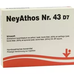 NEYATHOS No.43 D 7 ampuller, 5X2 ml