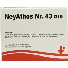 NEYATHOS No.43 D 10 ampuller, 5X2 ml